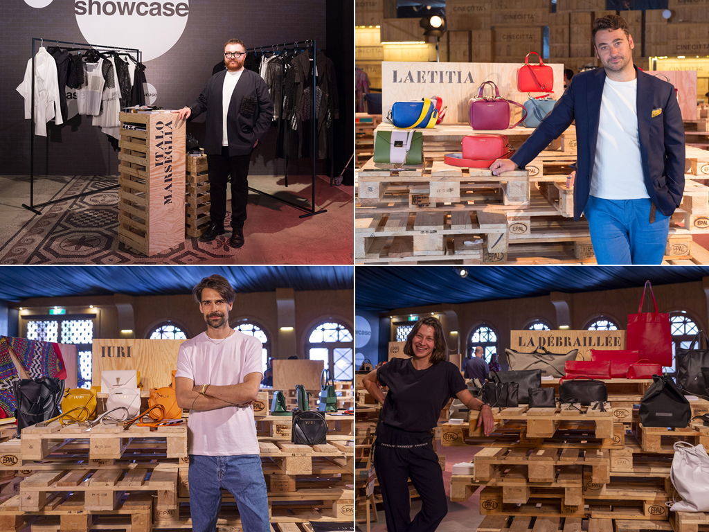 Showcase Altaroma 2018. Iuri, Italo Marseglia, Laetitia, La Débrailleé.