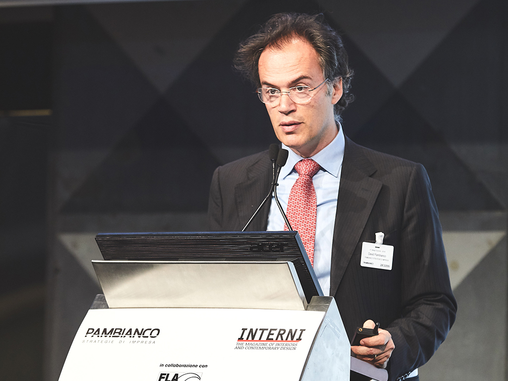 Pambianco Strategie di Impresa. David Pambianco, CEO di Pambianco Strategie di Impresa.