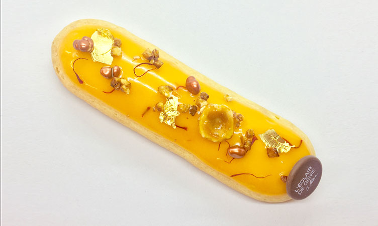 Eclair Zafferano e Nocciola settembre 2018