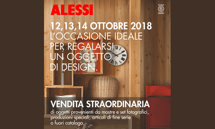 alessi vendita straordinaria 2018