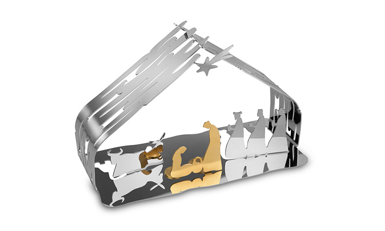 alessi bark crib presepe natale