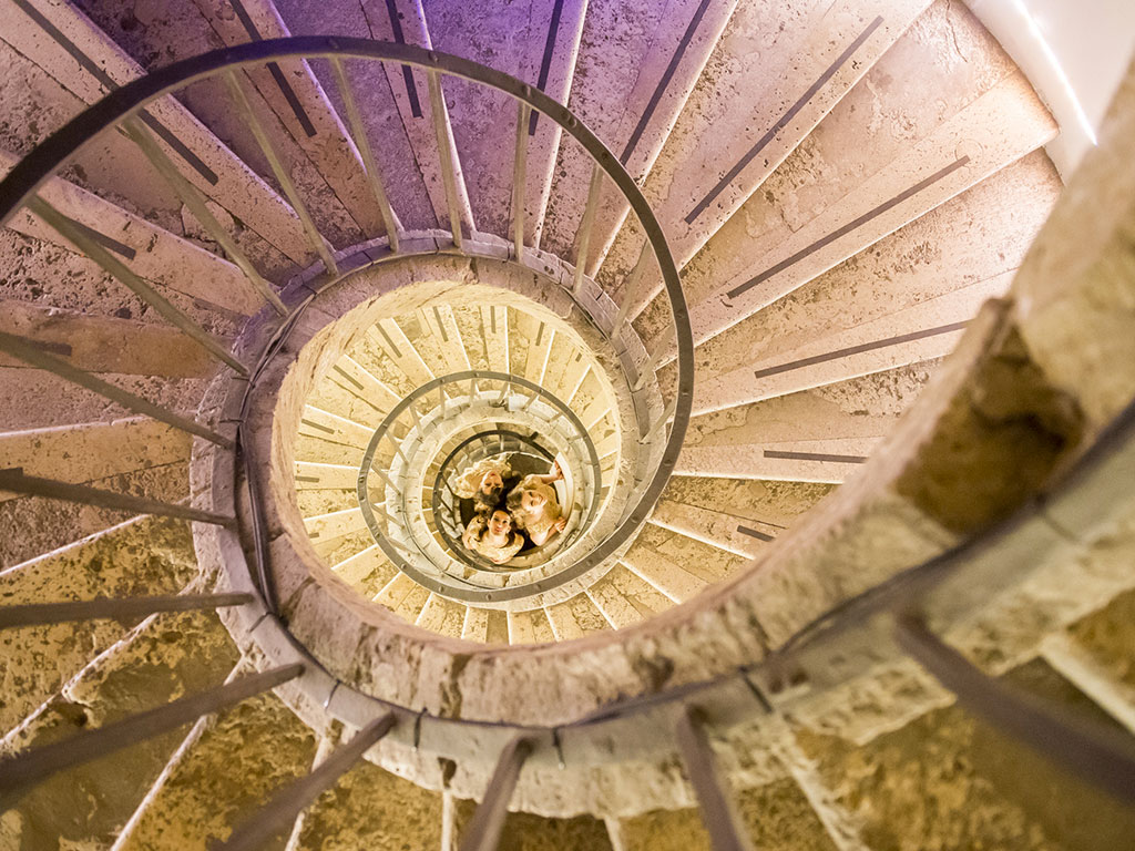 Aria. Evento organizzato da Vranken Pommery Italia presso L’Accademia di Francia di Villa Medici a Roma. Nell’immagine le componenti del trio, Yuliaya Vyshnyvetska, Simona Rais, Gesu Zefi.