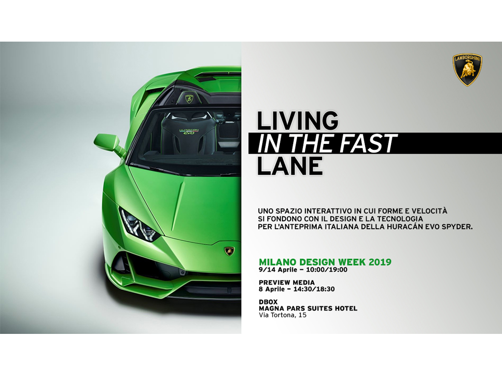 lamborghini living in the fast lane 2019