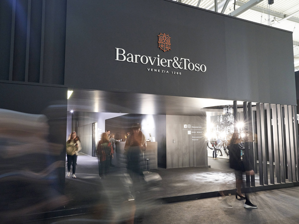 Barovier&Toso. Stand-Salone del Mobile.Milano-Euroluce 2019.