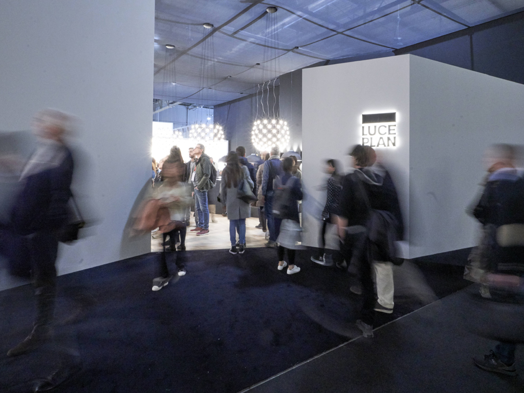 Luceplan. Stand-Salone del Mobile.Milano-Euroluce 2019.