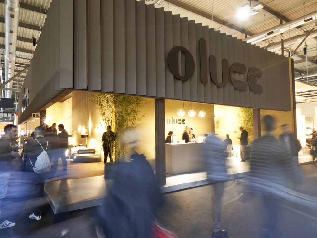 Oluce. Stand-Salone del Mobile.Milano-Euroluce 2019.