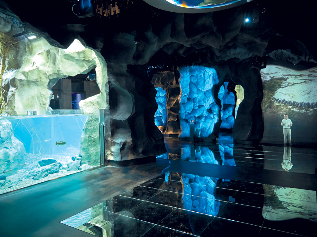 Aquatis. Scenographie Glace. Photo Sedrik Nemeth.