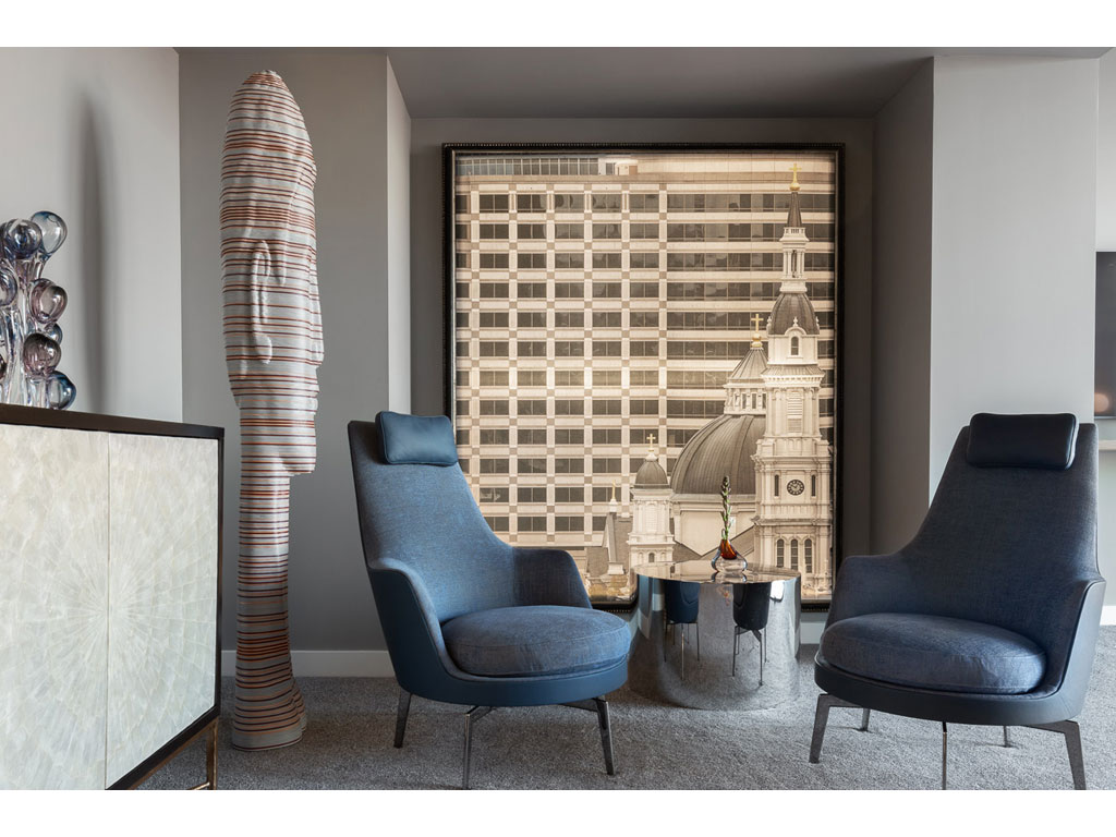 Benning Design Construction. Un’altro scorcio dell’appartamento nobilitato all’arte.