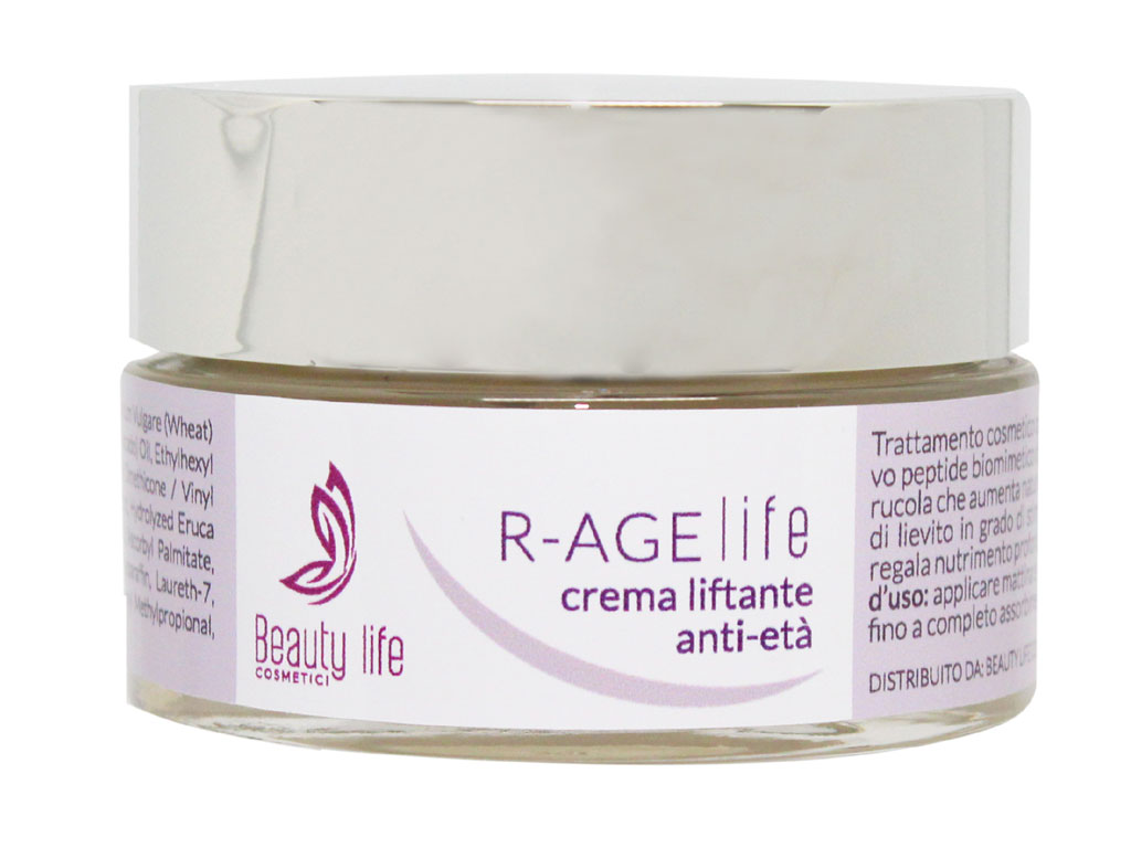 Beauty Life Cosmetici. R-AGE crema liftante con l’invecchiamento da 200 ml.. Prezzo euro 62.