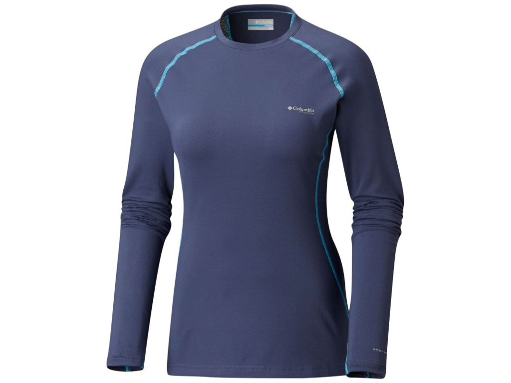 Columbia. Maglia Titanium OH3D™. La tecnologia Omni-Heat™ thermal reflective, termoriflettente, conserva il calore corporeo e un naturale tepore, caratteristica che unita al tessuto traspirante assicura comfort e asciutto.
Prezzo al pubblico euro 79,99.