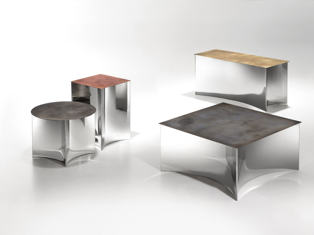 De Castelli. Tavolini “Alchemy”, design Studio Stormo, 2019. Photo Alberto Parise.