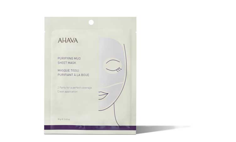 Purifying Mud Sheet Mask di Ahava