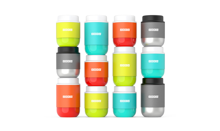 Neat Stack™ Food Jar i barattoli da viaggio della Zonku