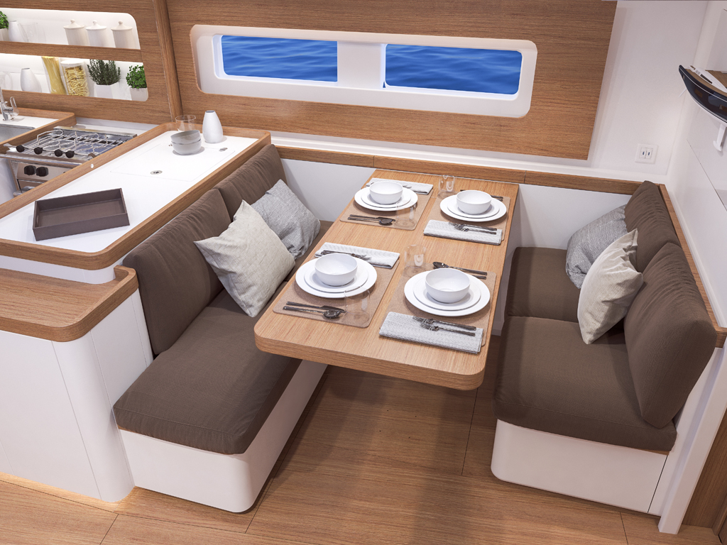 Bénéteau First Yacht 53, 2019. Salone.