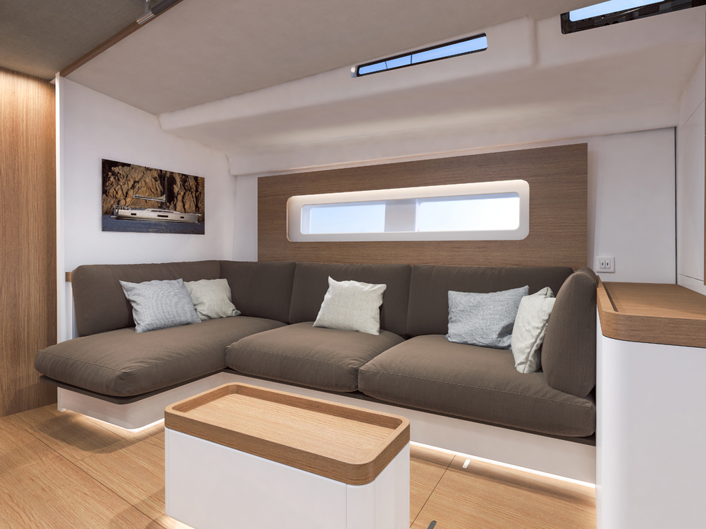 Bénéteau First Yacht 53, 2019. Salone.