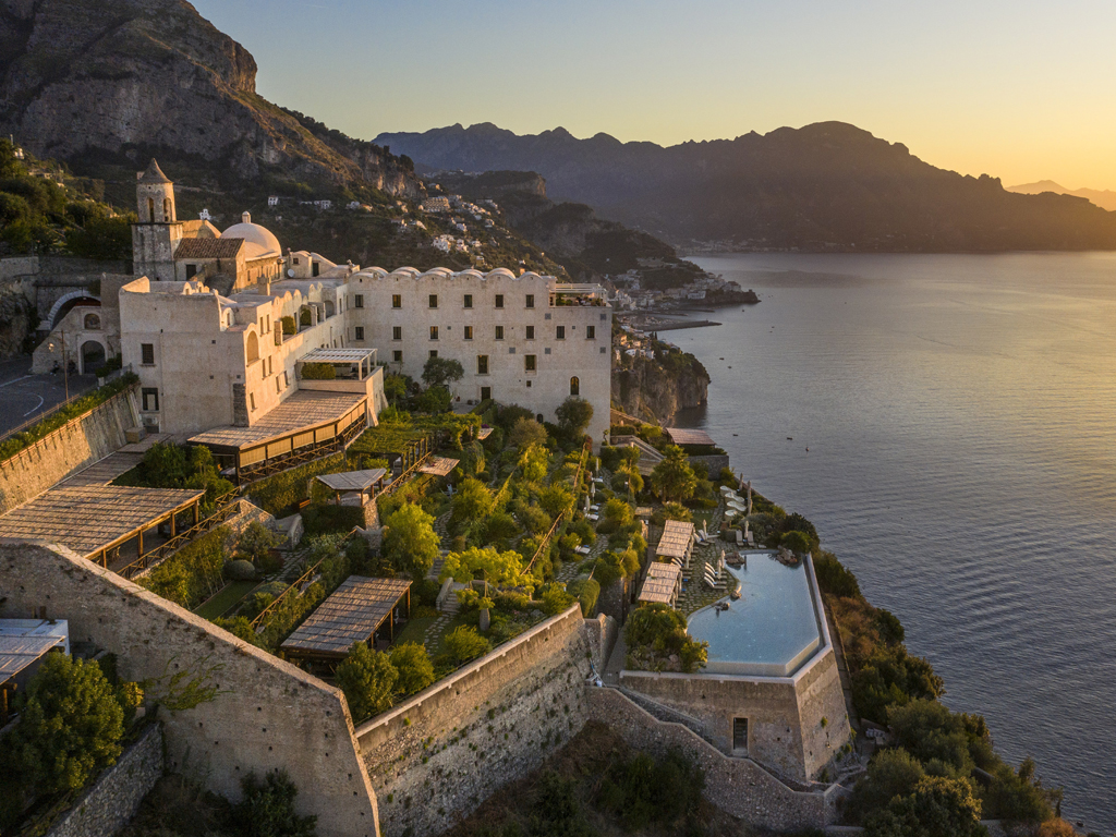 Monastero Santa Rosa. Conca dei Marini. Costiera Amalfitana. Foto Bruno Bruchi: