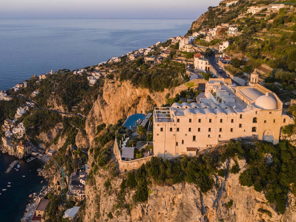 Monastero Santa Rosa. Conca dei Marini. Costiera Amalfitana. Foto Bruno Bruchi.