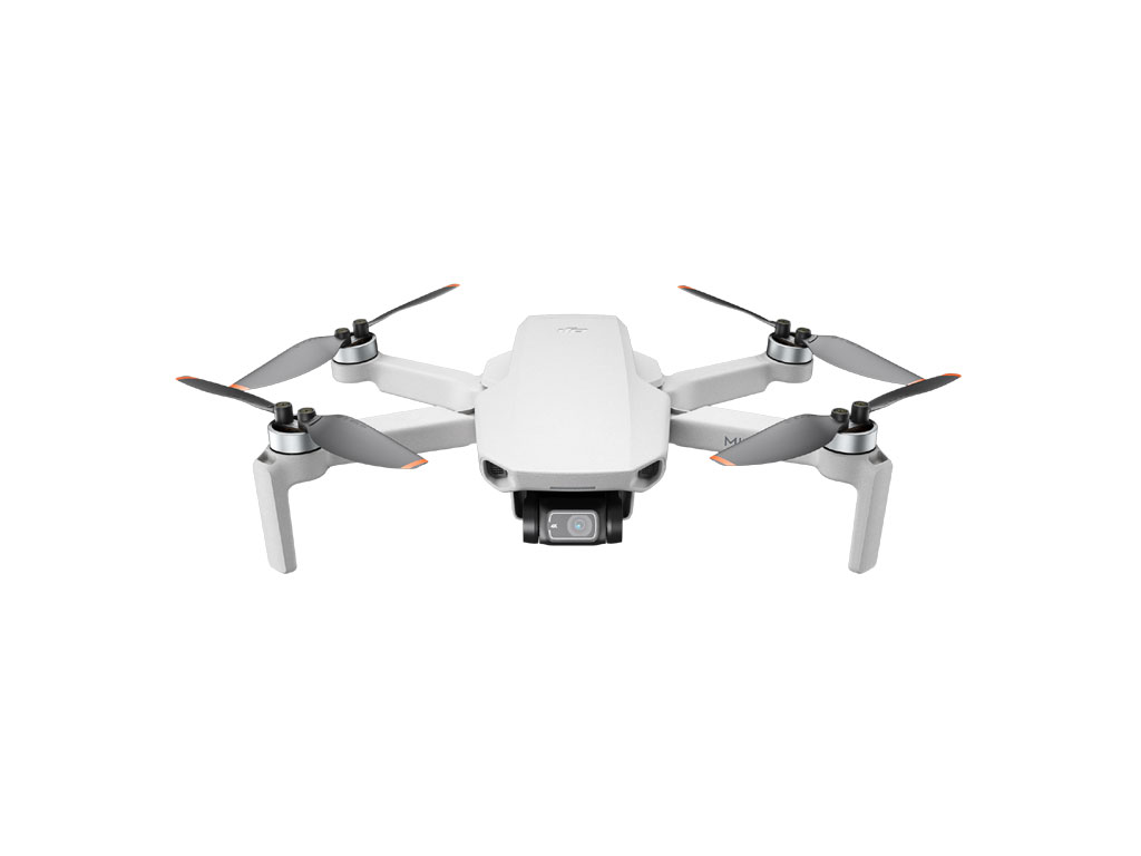 Dji. Serie Mavic. Mini 2, drone ultraleggero, pesa 249 gr., si adatta perfettamente al palmo della mano, multifunzione Easy-To-Fly, propulsori robusti e videocamera 4K. Durata della batteria: 31 minuti. Resistenza a venti di 29-38 km/h e decollo ad un’altitudine massima di 4.000 metri. Trasmissioni video HD fino a 10 km di distanza, è dotato di un sistema di anti-interferenza. Prezzo: euro 459,00.