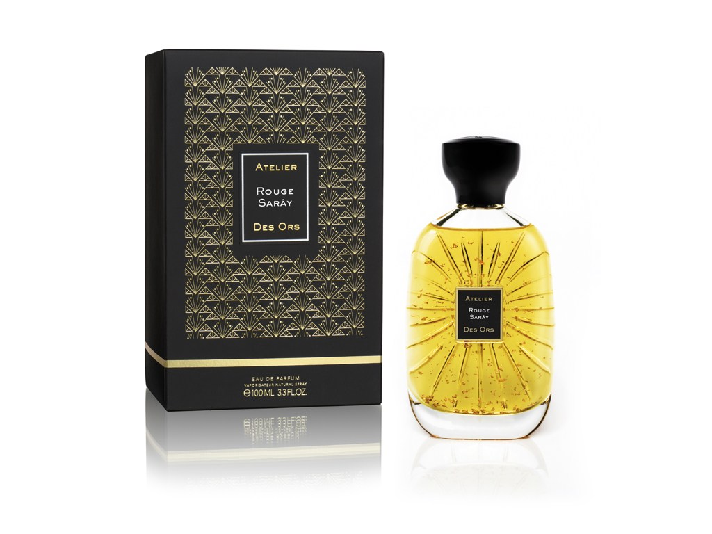 Atelier Des Ors. Rouge Sarây. Flacone da 100ml. Prezzo: euro 230,00.
