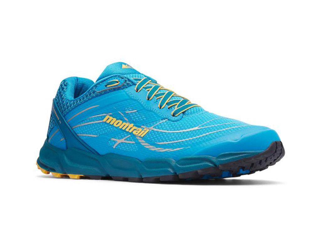 Columbia Sportswear. Caldorado III. Scarpe da running costruita su un'intersuola ammortizzata e supportante e una suola ad elevata aderenza con battistrada multidirezionale per affrontare superfici diverse. Nuova calzata e nuovo look abbinato all’equilibrio ideale di supporto, trazione e ammortizzazione.
Altezza del battistrada della suola 4 mm. Altezze dal suolo: 19 mm tacco/11 mm avampiede. Prezzo: euro 129,99.