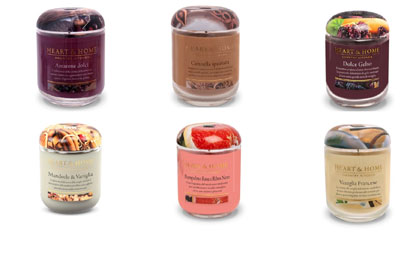 Le candele profumate Heart & Home per San Valentino 2021
