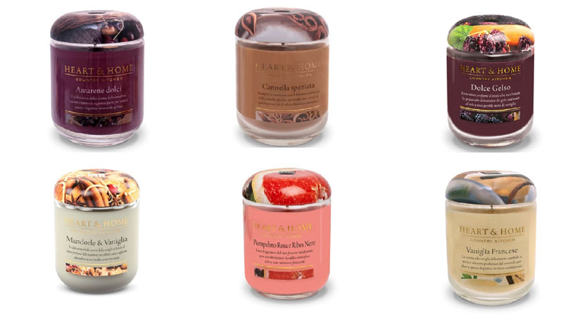 Le candele profumate Heart & Home per San Valentino 2021
