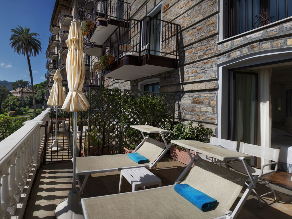 Excelsior Palace Hotel Rapallo. Terrazza vista mare.