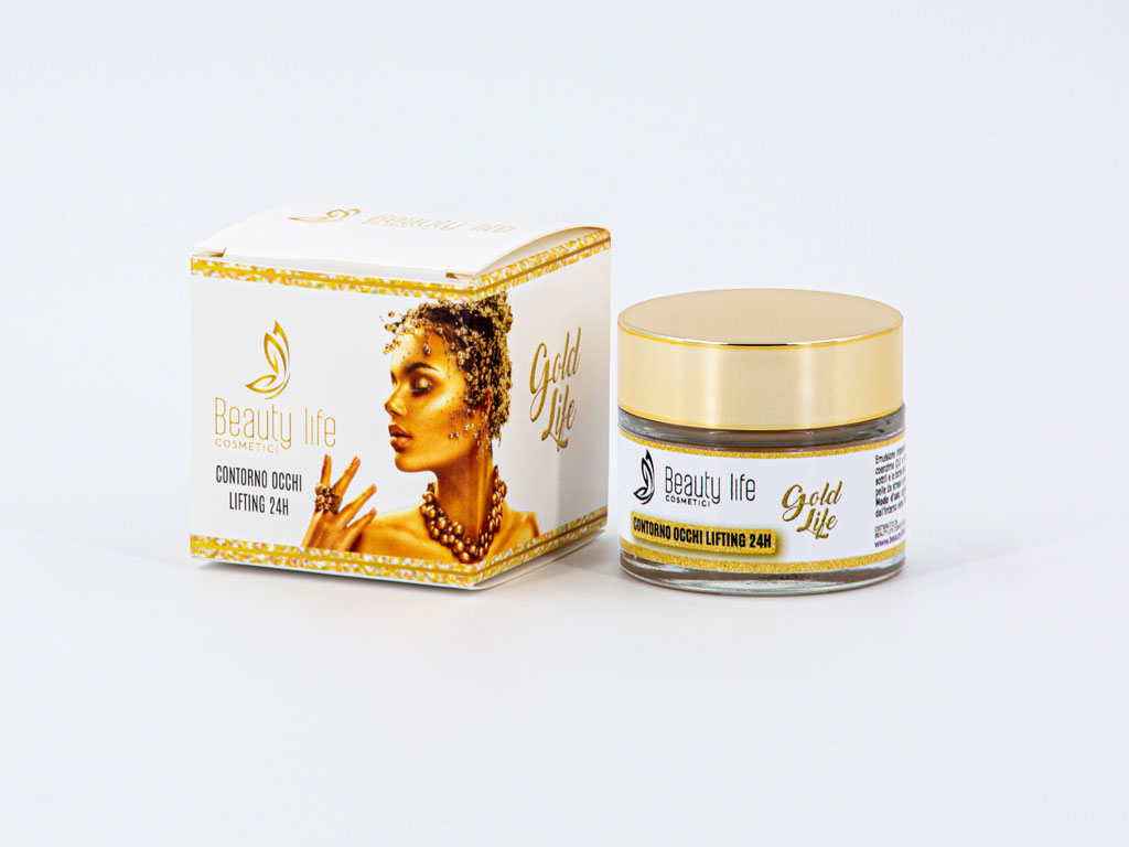 Beauty Life Cosmetici. Contorno occhi/labbra Lifting 24h. Formato da 30 ml. Prezzo: euro 65,00.