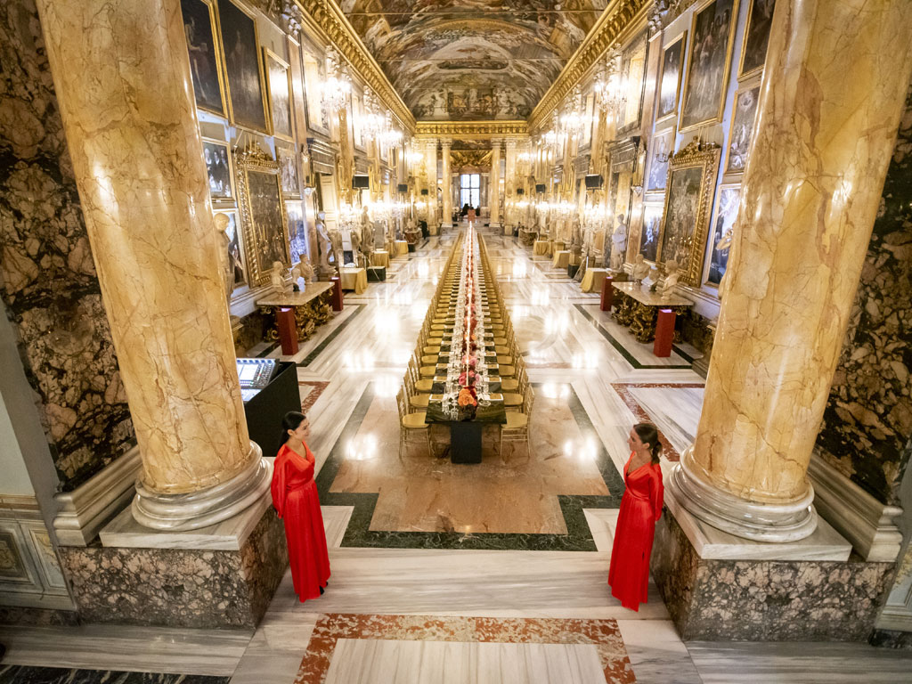 Martino Crespi. Sala di rappresentanza di Palazzo Colonna a Roma.