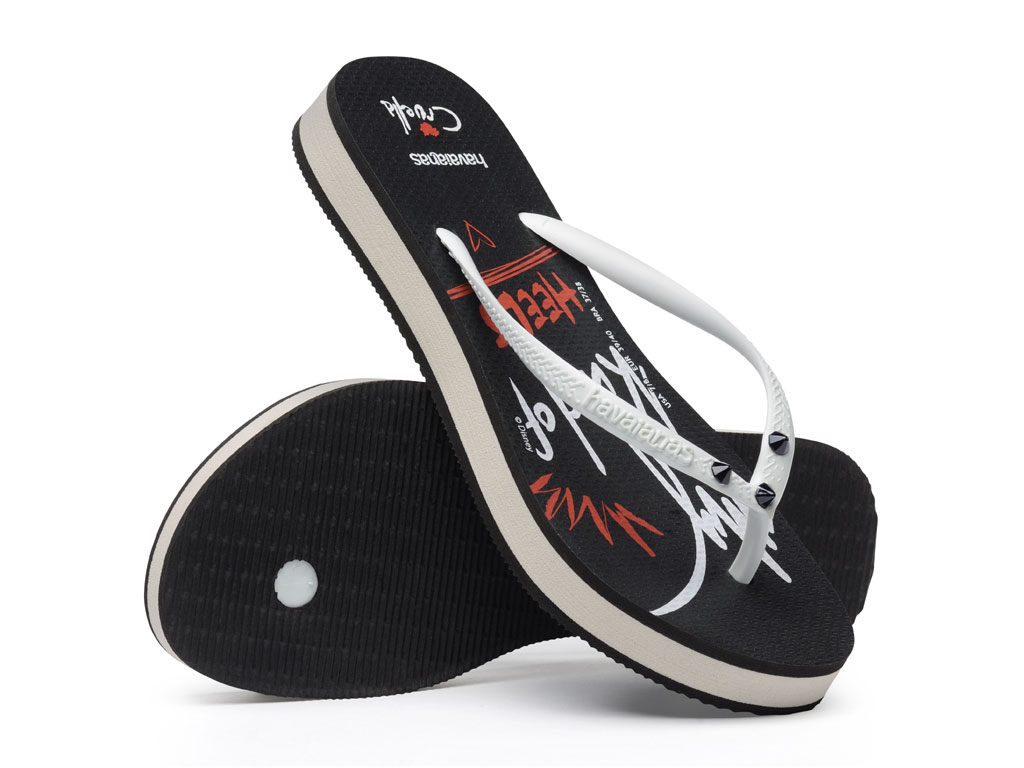Havaianas nere sales con borchie