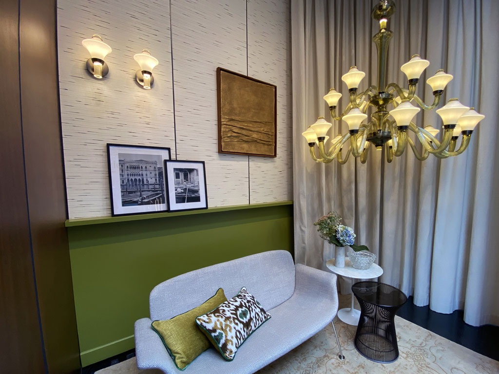 Barovier&Toso. Lampadario Metropolis.