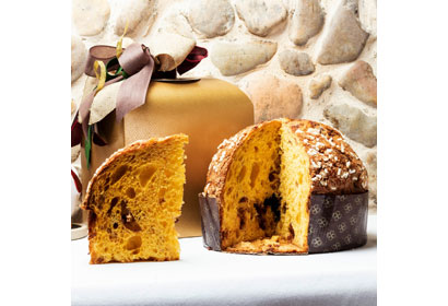 Panettone con Burro Affumicato e Caramello Salato