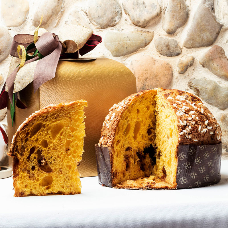 Panettone con Burro Affumicato e Caramello Salato