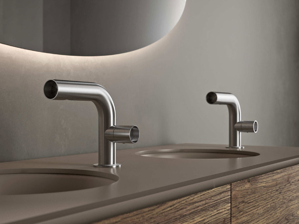 Rubinetterie Treemme. Collezione Watertube.