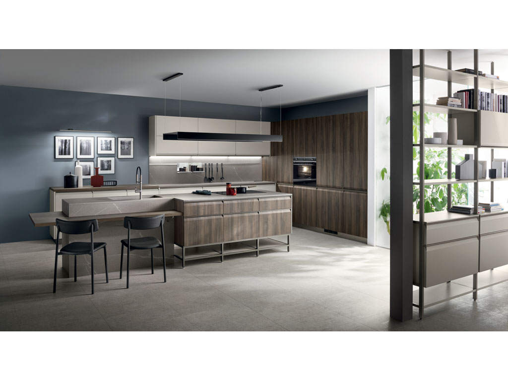 Scavolini. Cucina “Formalia”, design Vittore Niolu.
