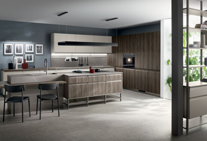 Scavolini. Cucina “Formalia”, design Vittore Niolu.