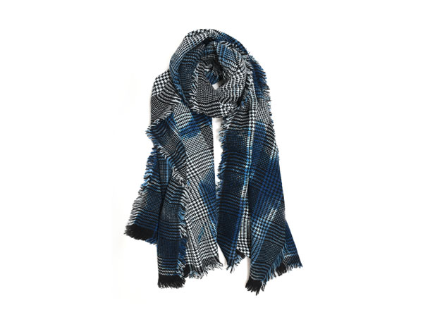 Abstract Scarf Sciarpona pied de poule Inverno 2022 1