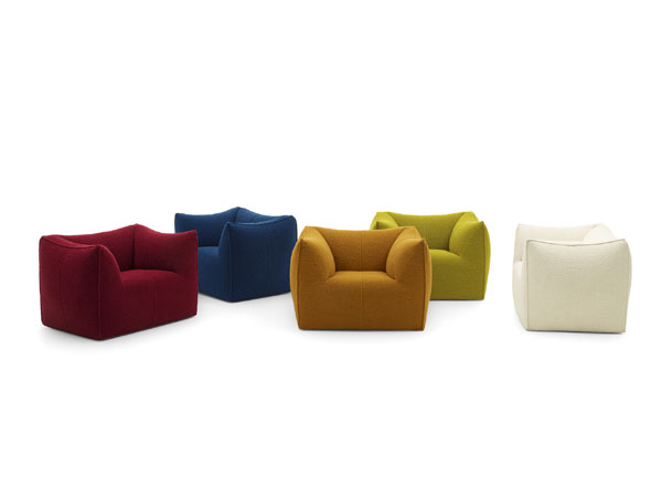 B e B Italia Le Bambole poltrone design Mario Bellini Inverno 2022 5