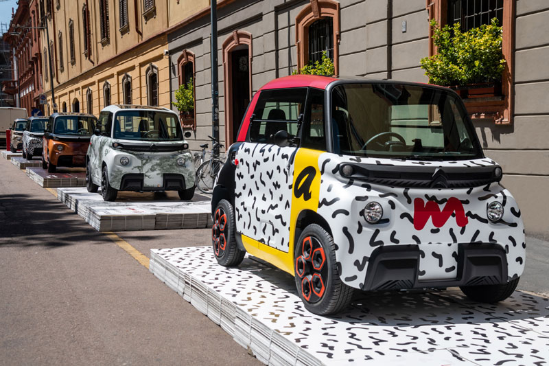 Citroën Ami - 100% ëlectric. Anteprime Milano Design Week 2022