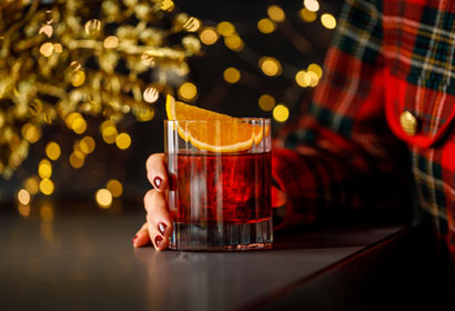 Sabatini. Villa Ugo Gin. Cocktail Negroni.