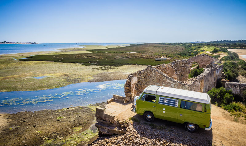 Cinque itinerari europei on the road