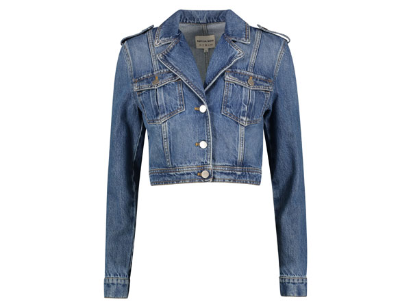 Alessia Santi Giubbino Cropped Denim Estate 2023