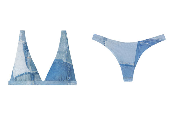 Calzedonia Top e Slip Ibiza Denim Estate 2023