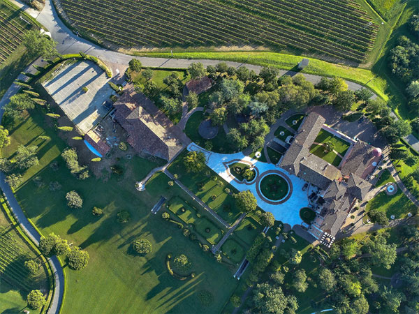 Castello di Spessa Golf Wine Resort e SPA Veduta aerea 2