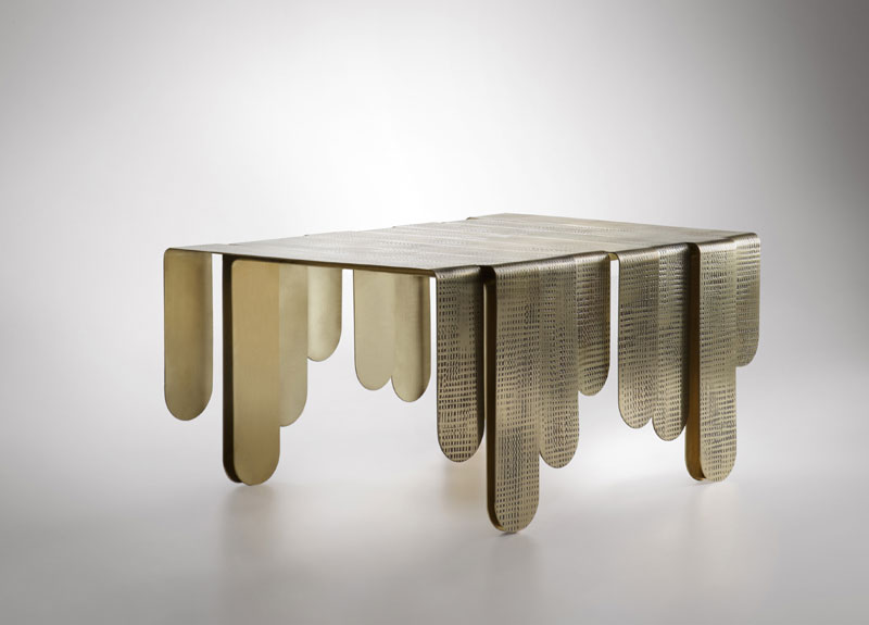 Tavolino Xilo di De Castelli anteprima Salone del Mobile 2023