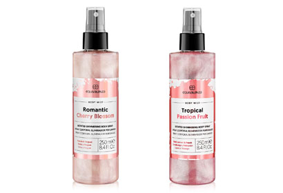 spray corpo illuminanti e profumati