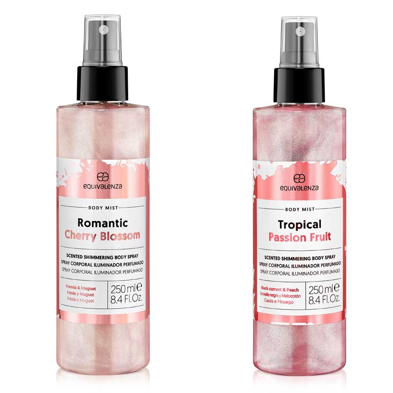spray corpo illuminanti e profumati