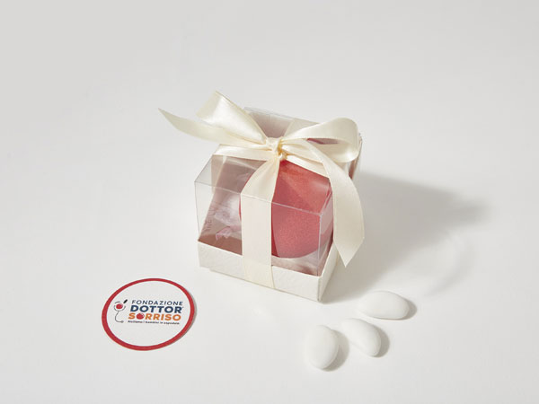 Fondazione Dottor Sorriso Scatola con Naso Rosso bomboniera solidale 2023 4