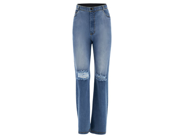 Freddy Pantalone Black Wide Leg Denim Estate 2023