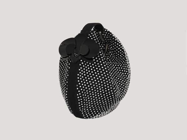Genny extra mini bag Fortune in raso FW23 Halloween 2023